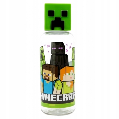 Detský desiatový box, fľaša - Fľaša Minecraft z Tritan 560 ml