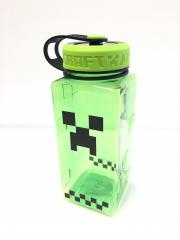 Detský desiatový box, fľaša - Fľaša minecraft z Tritanu veľká