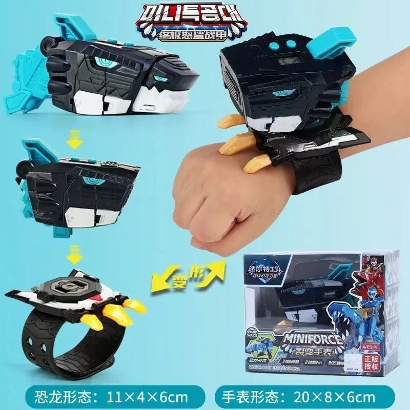 Hračka Miniforce X Watch Toy Super Dinosaur Power Mecha Deformation Robot Obľúbený