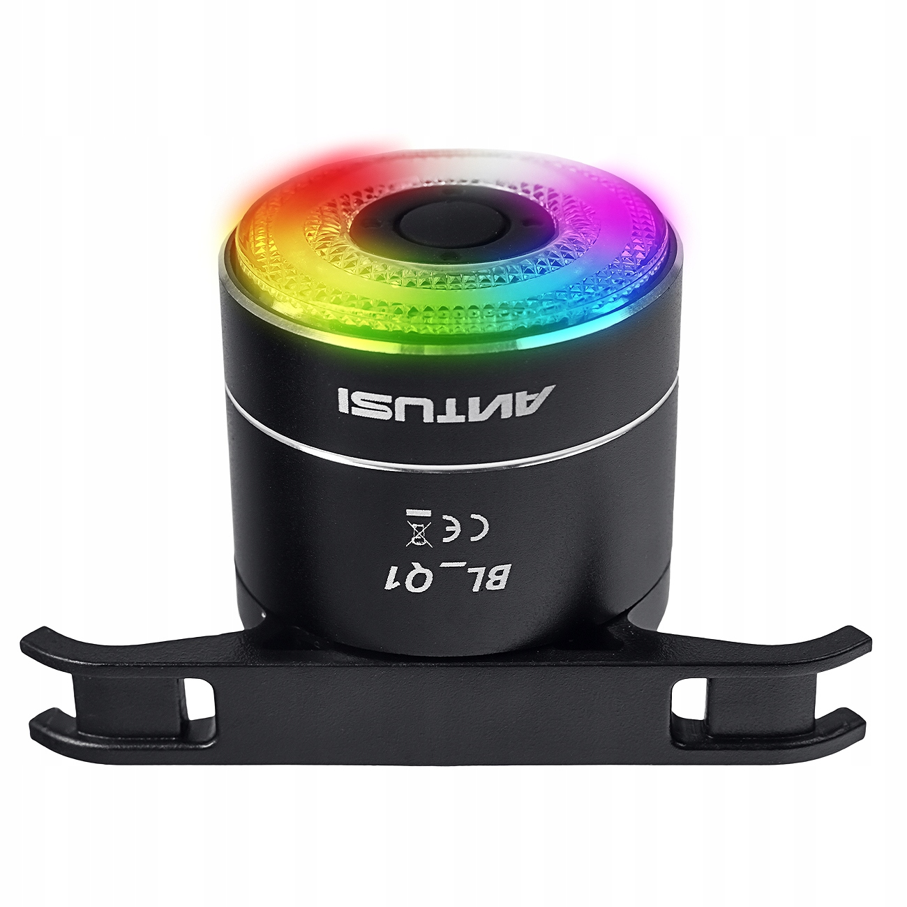 Silná zadná lampa s RGB na bicykel