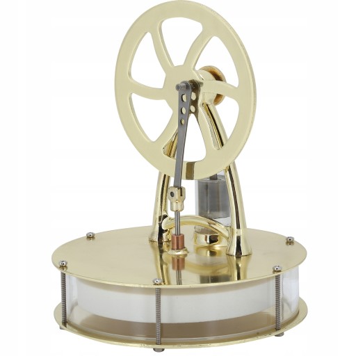 Vzdelávacia hračka - Model Stirling Engine, zlatý parný motor