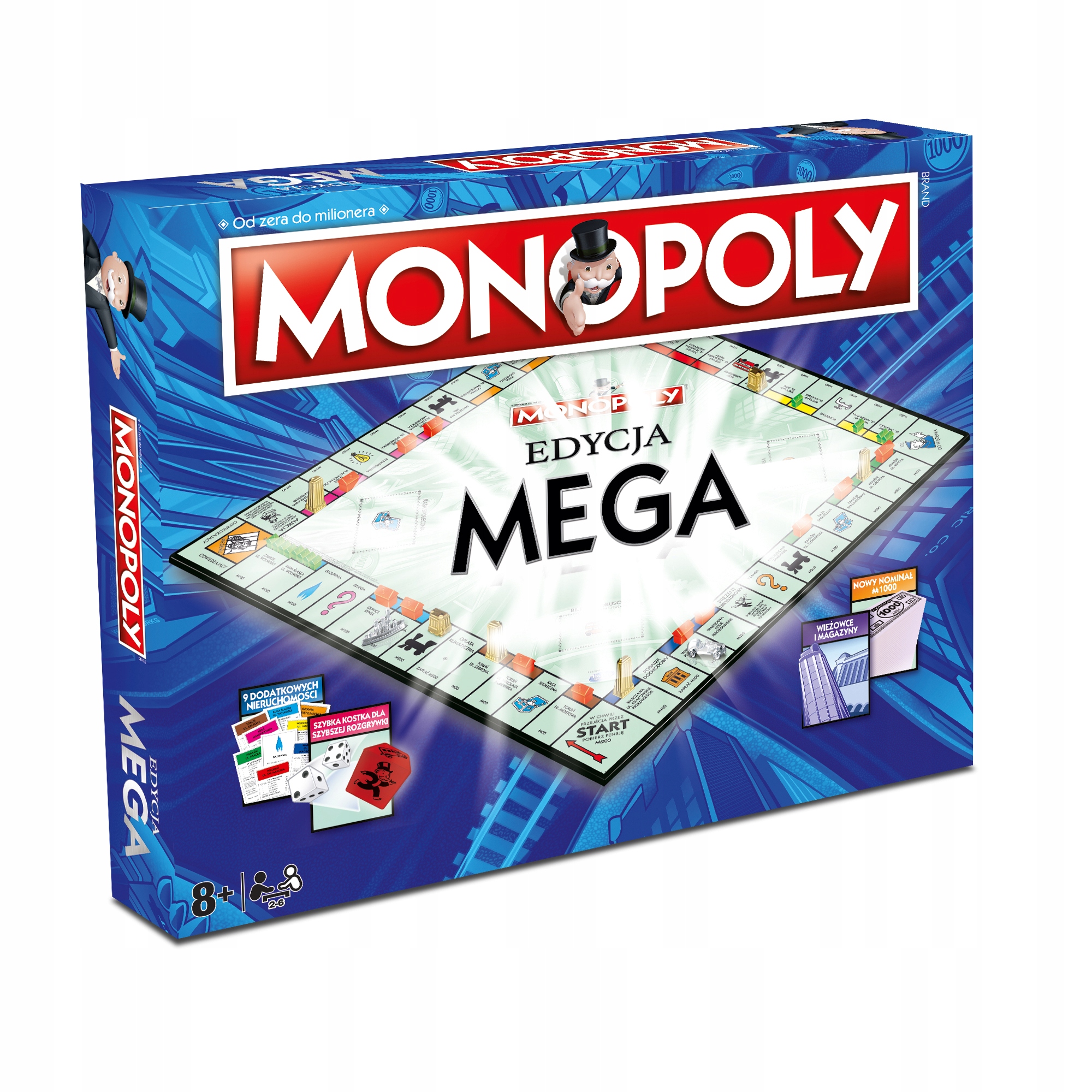 Spoločenská hra Monopoly: Mega edícia Hasbro