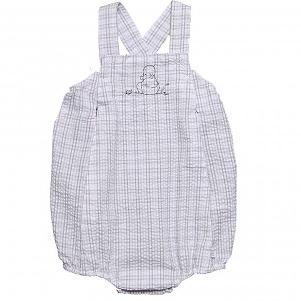 Dupačky - Mothercare 62 Biele rampers biele, sivé