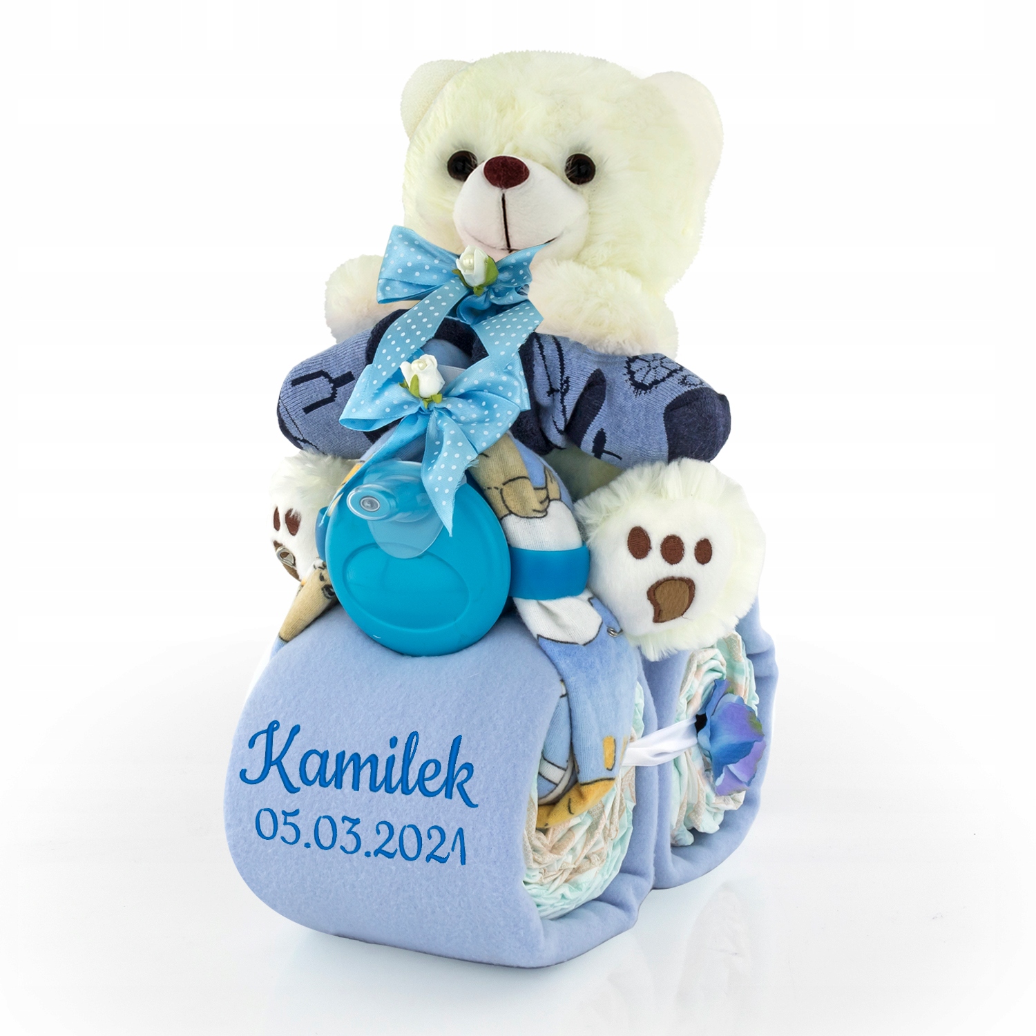 Motorek Cake s Pampers 4 Krst darček