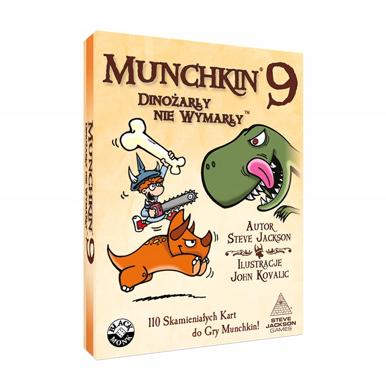Munchkin 9 - Spoločenská hra Dinosaury Unextinct od Black Monk Games