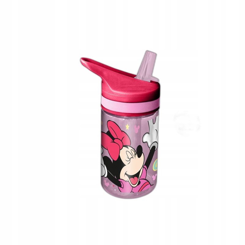 Detský desiatový box, fľaša - Minnie Mouse Bidon z slamy z Tritan