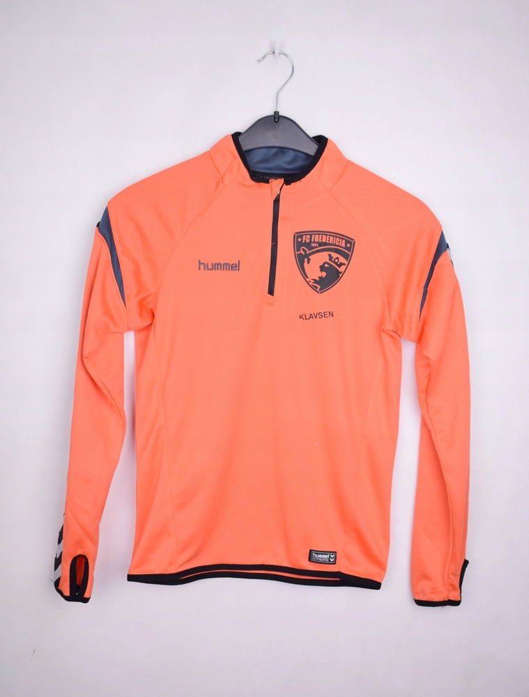 Mikina - Hummel Detská mikina veľkosti 152 oranžovia s dlhým rukávom