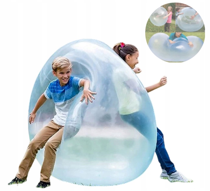 120 cm MODRÁ Super veľkosť Bubble Ball Toy pre dospelých