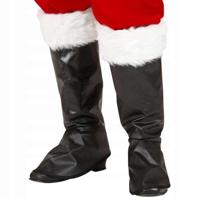 Kostým, maska - Čierna topánka Santa Claus pre oblečenie