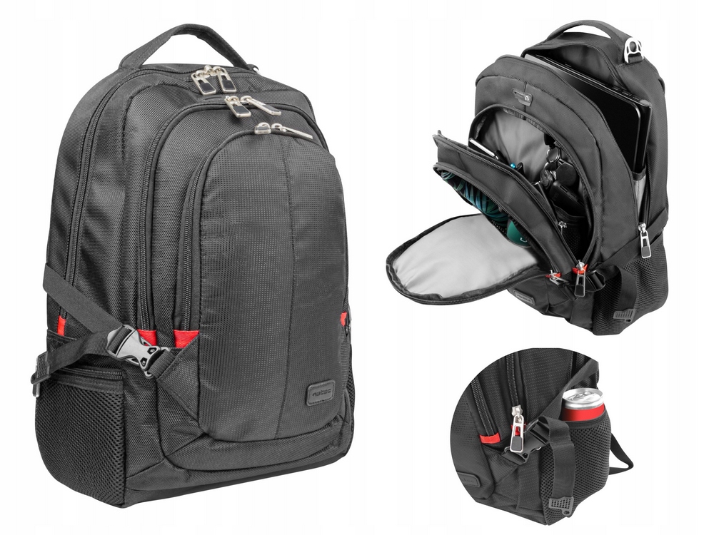 Natec Merino - Multifunkčný batoh na prenos notebookov do 15.6"