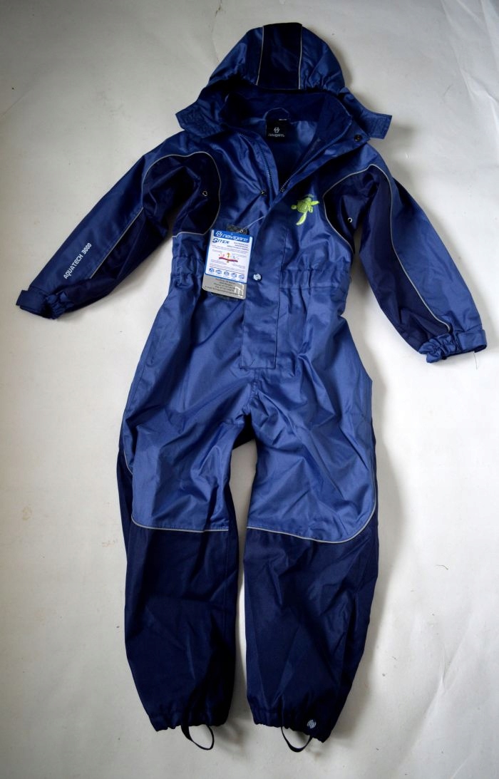 Detská kombinéza - Navigare 116 Navy Blue, Multi -Colored Winter Suit