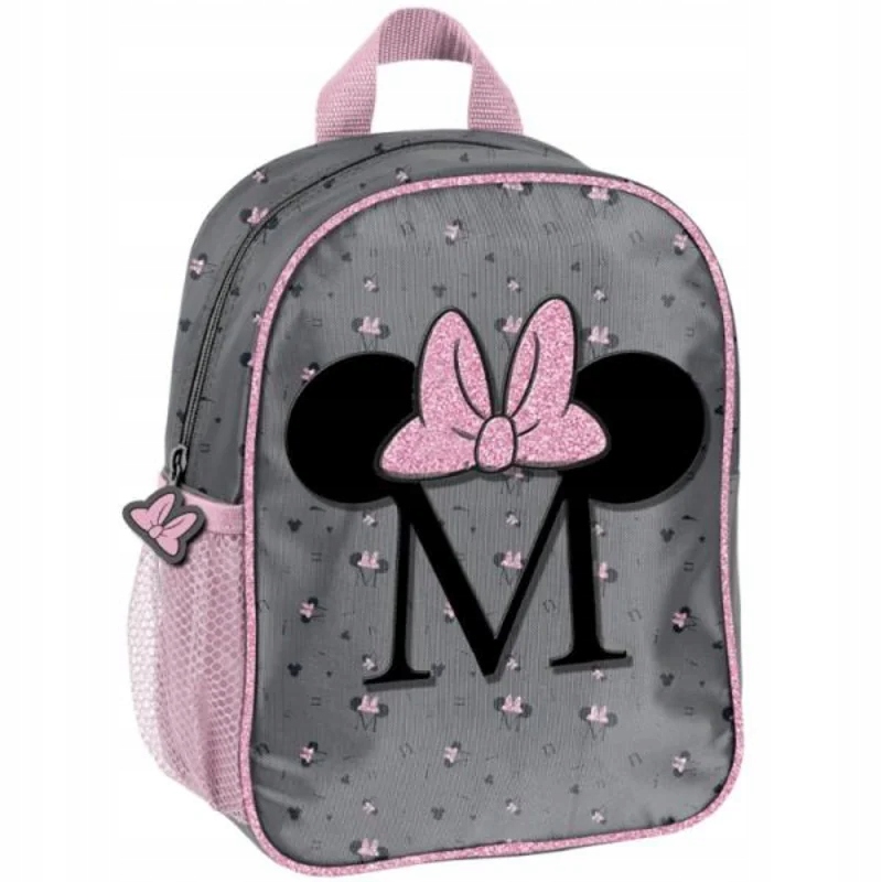 Predškolský batoh - Predškolský batoh One -Chamber Mouse Minnie Paso Boys, Girls Shades of Pink, Shades of Grey and Silver, Multi -Colored