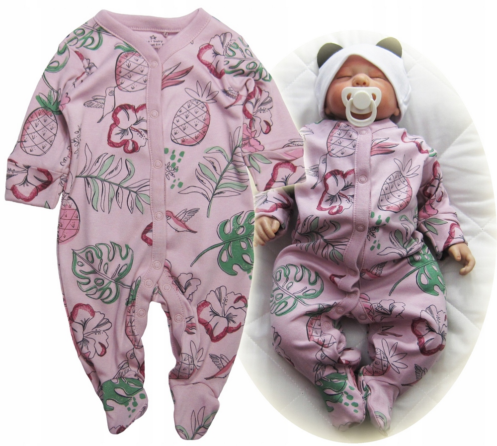 Dojčensky overal - PAJACYK ENGLGY Brand 92 PINK, MULTI -COLED
