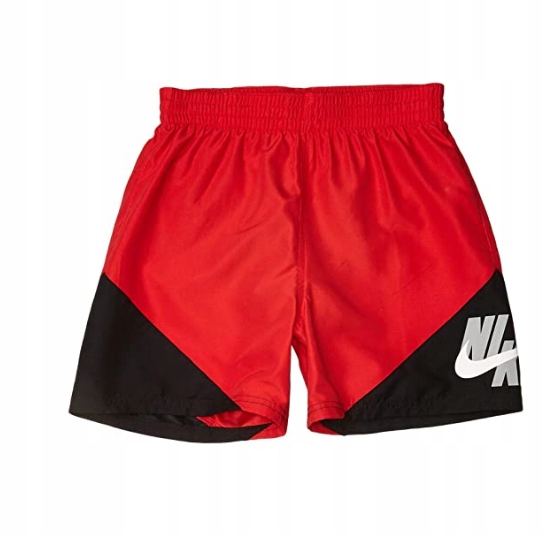 Detská košeľa - Šortky Nike 137 čierna, červená