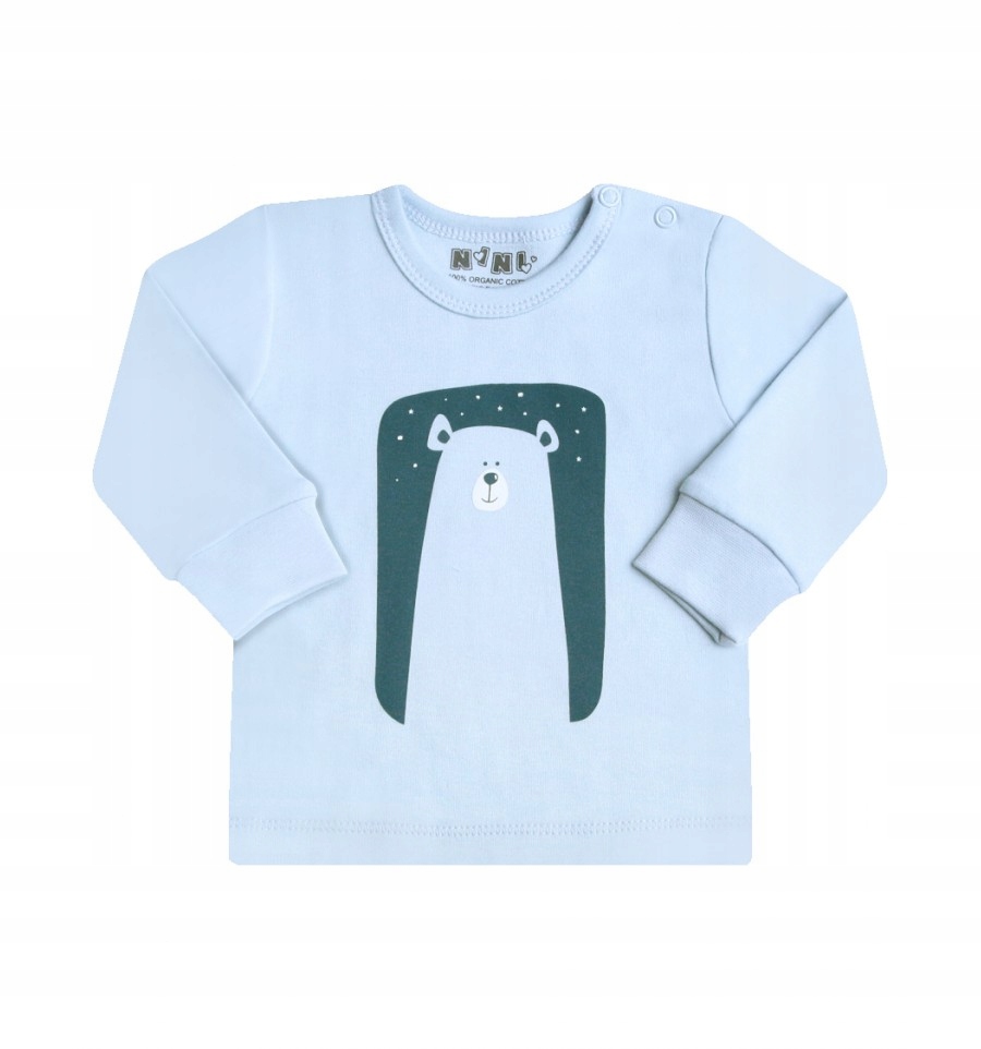 Kojenecka košieľka - Nini baby blúzka Teddy Bear 80
