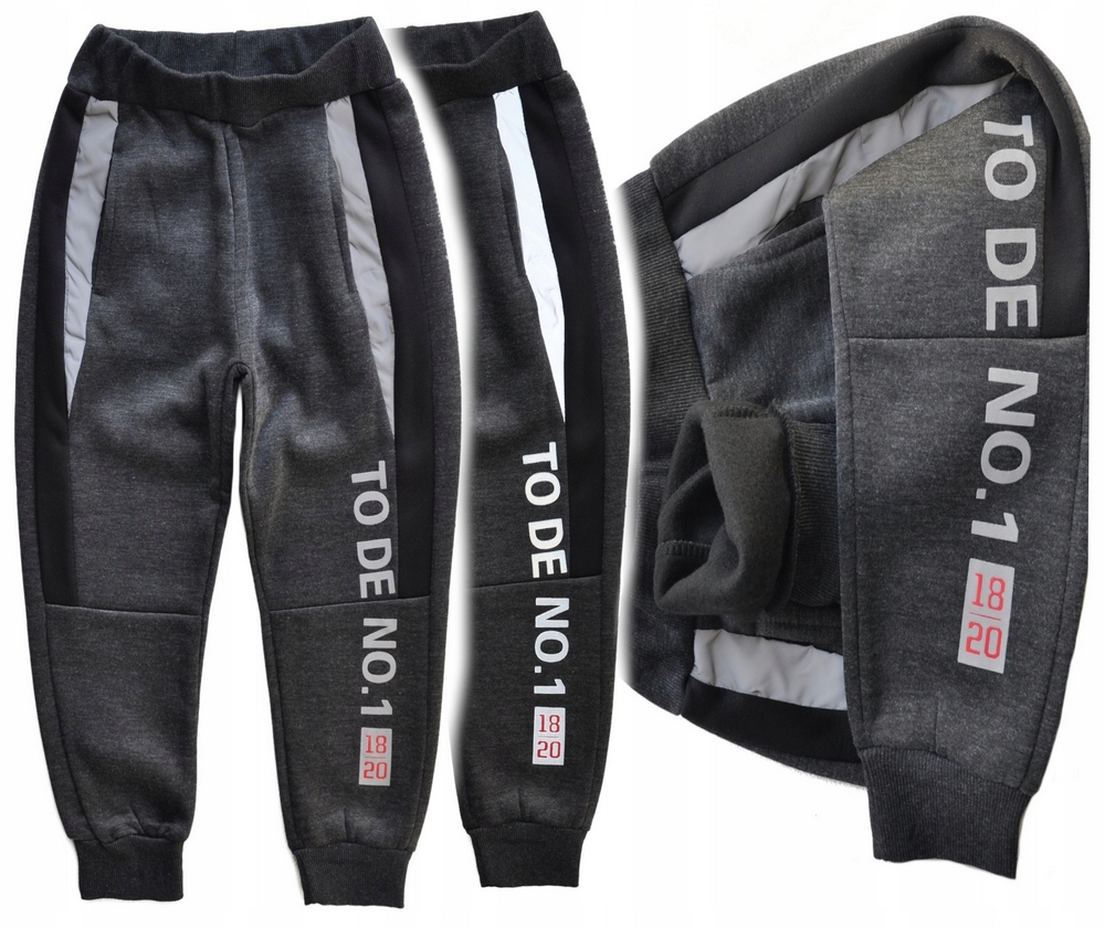 Tepláky č. 1 Tde D&E 128 Gray