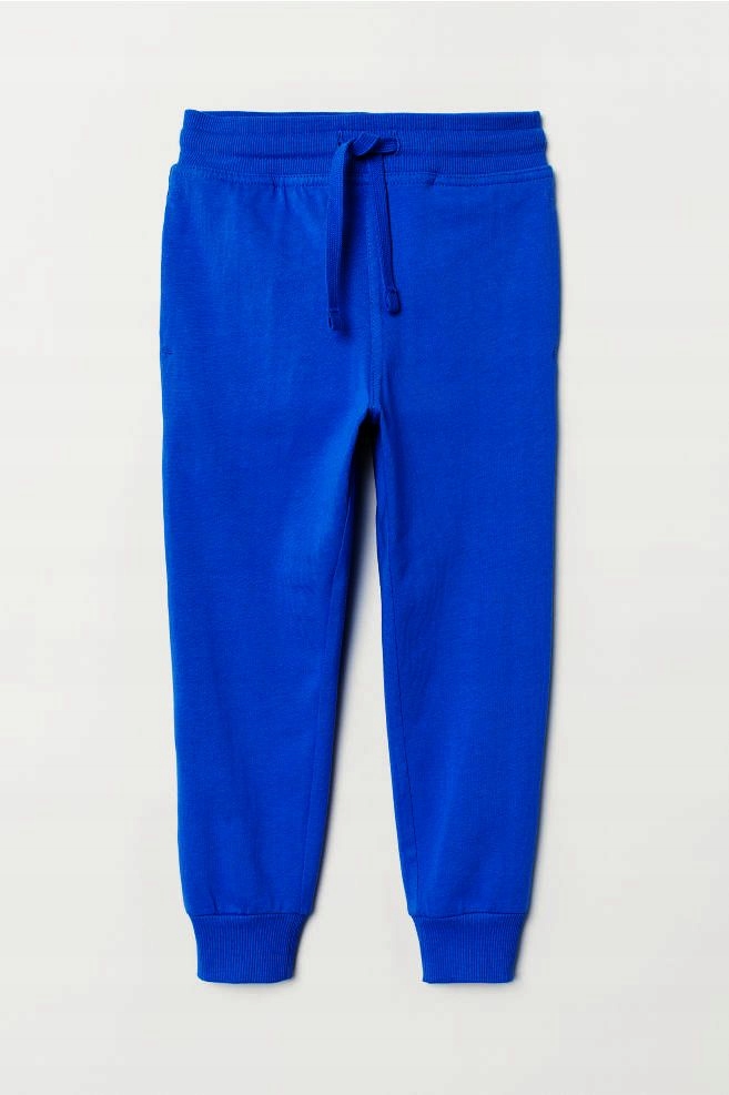 H&M 98 tepláky modré nohavice