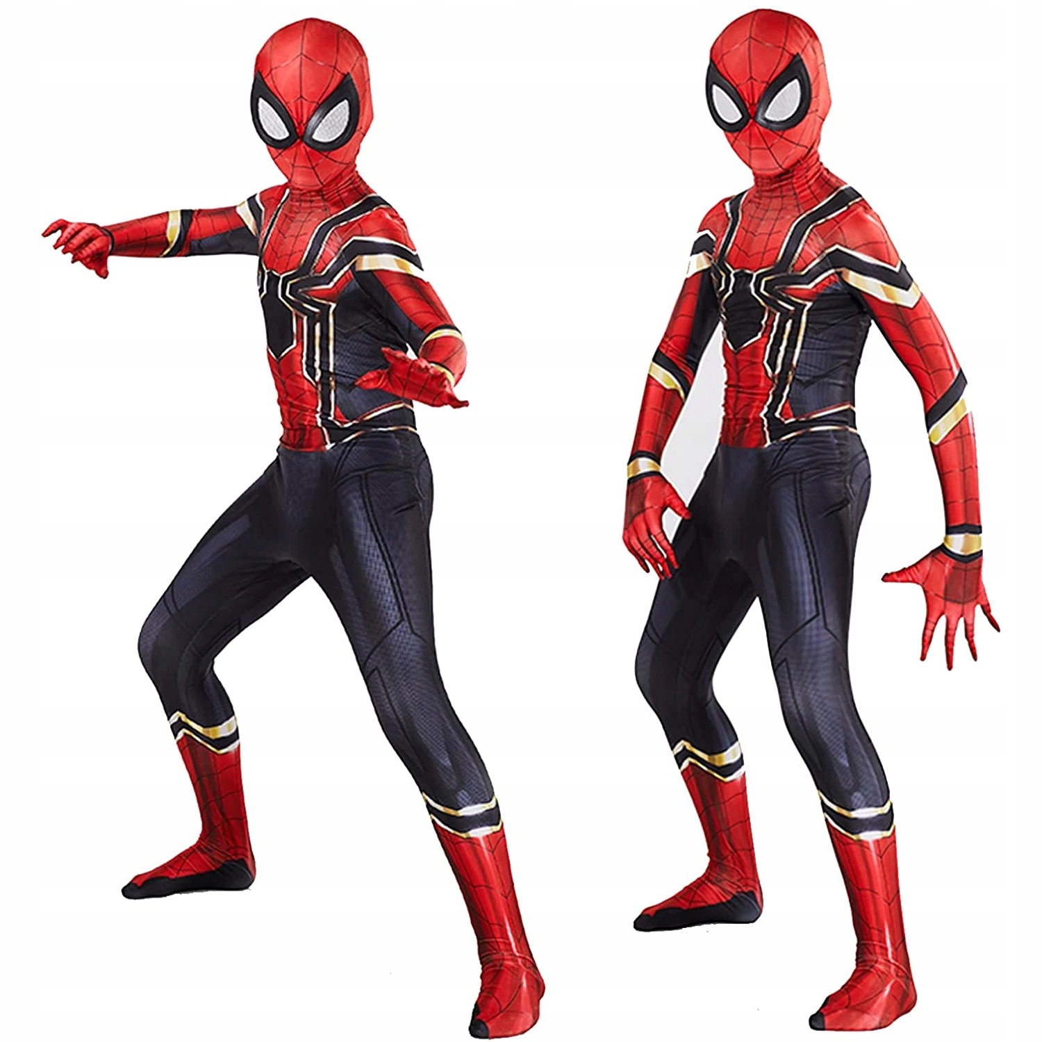 Kostým kostým Spiderman železo 110/116