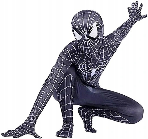 Kostým pre chlapca- Nový kostým kostým Spiderman čierny pavúk