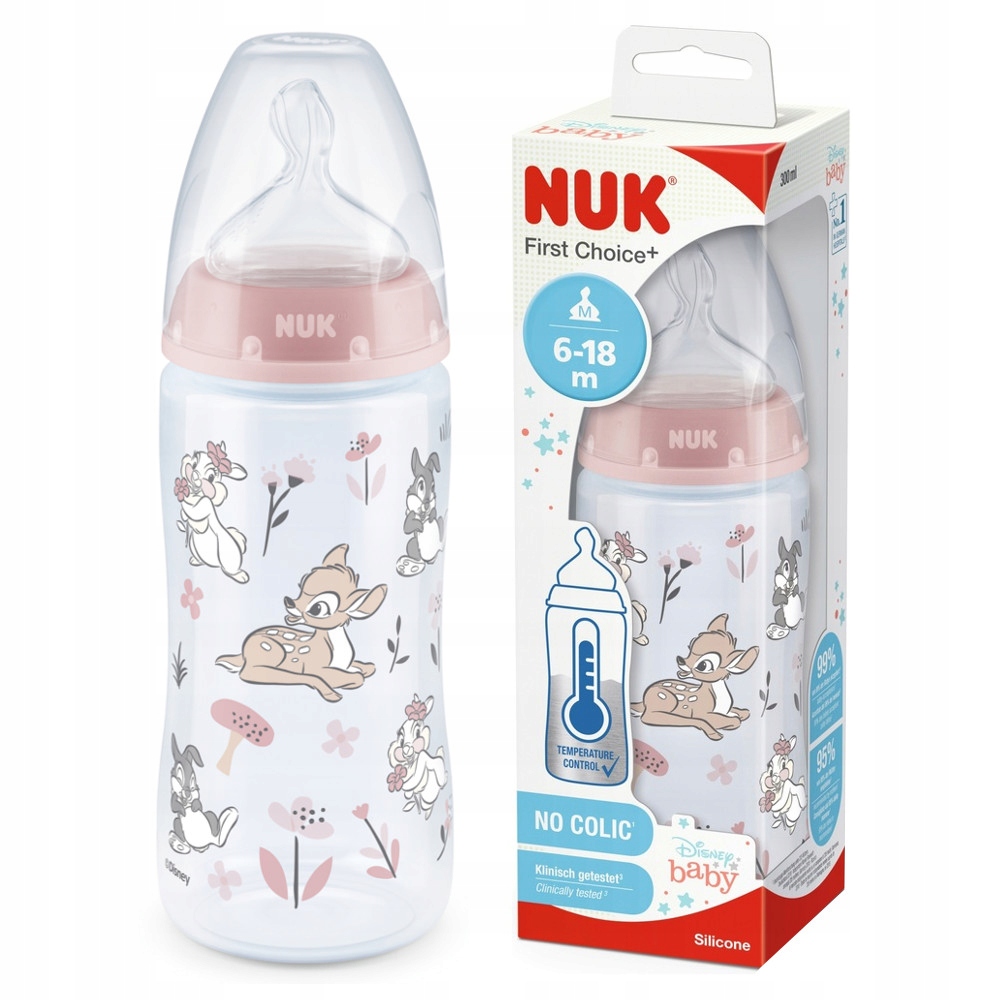 Nuk fľaša FC+ Disney Bambi 300 ml.