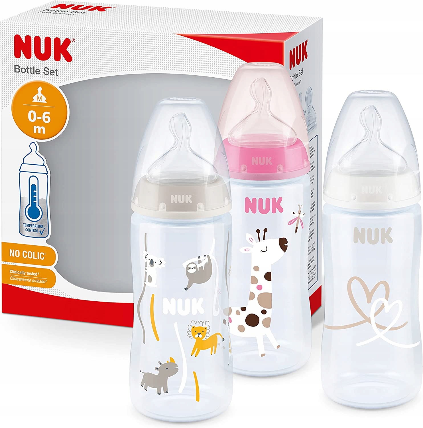 Nuk Prvá voľba+ 3x300 ml Nuk