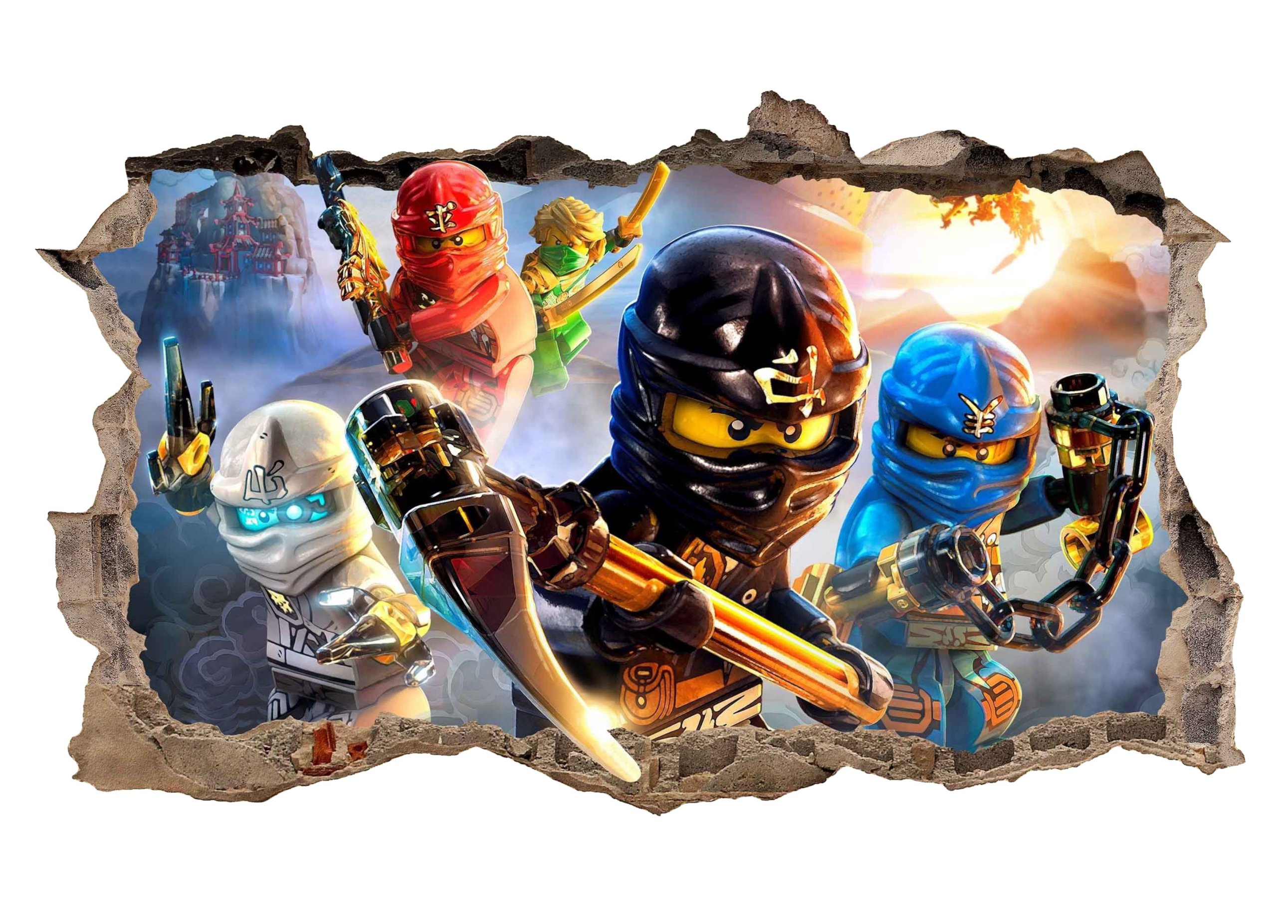 LEGO NINJAGO Wall Plagát 120x74 cm
