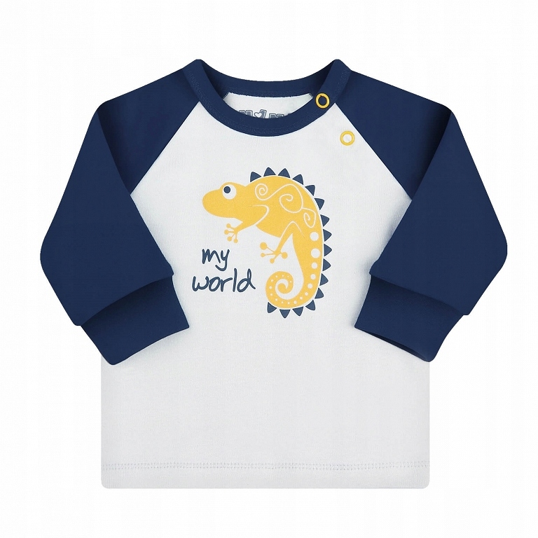 Kojenecka košieľka - Detská kaftan nini 86 NAVY BLUE, šedá