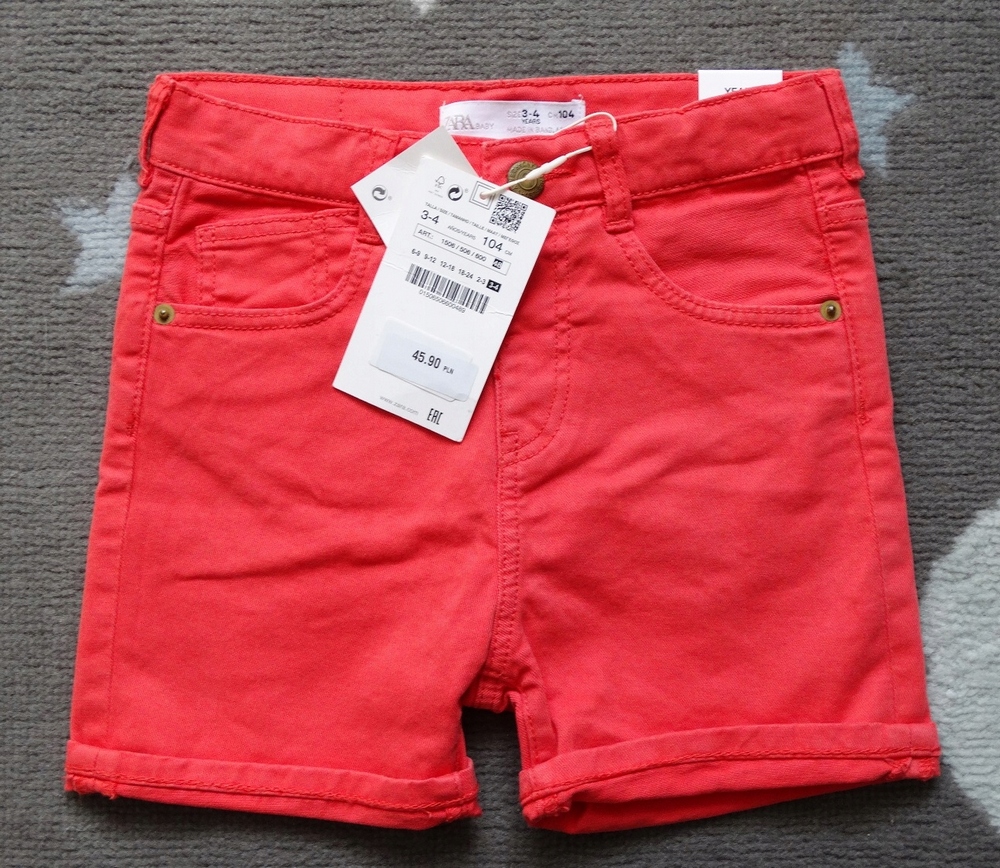 Detská košeľa - Zara 104 šortky