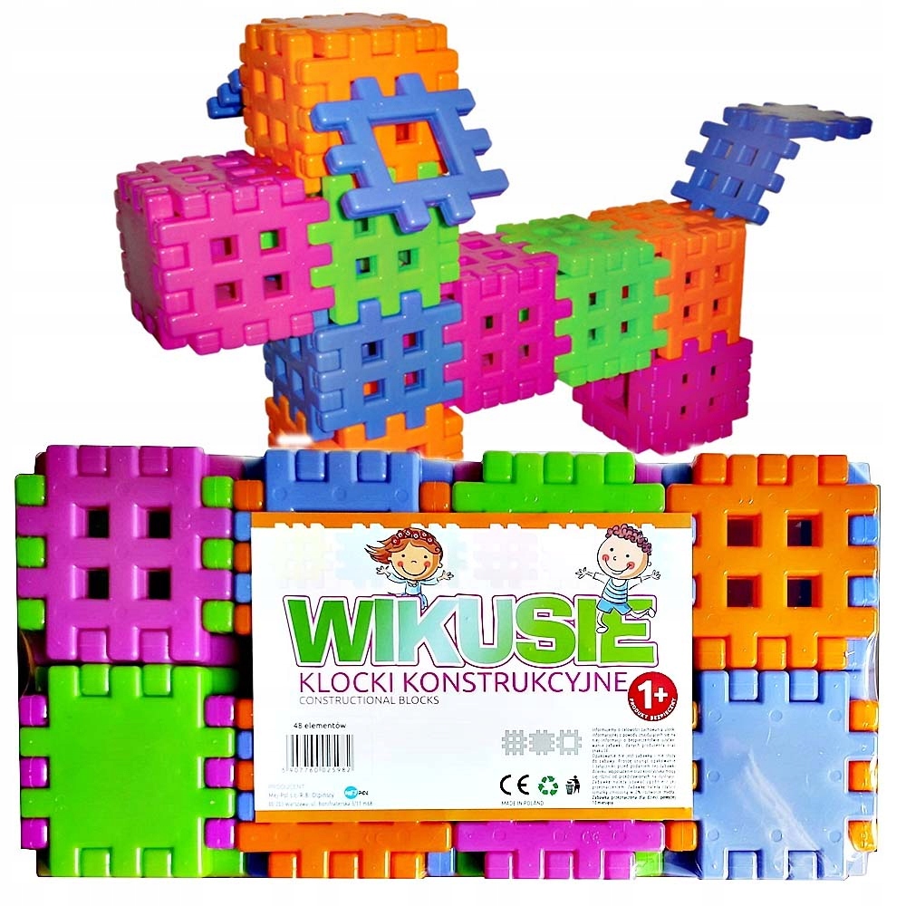 WIKUSIE PRIESTOROVÉ STAVEBNÉ BLOKY 48 PRVKOV.