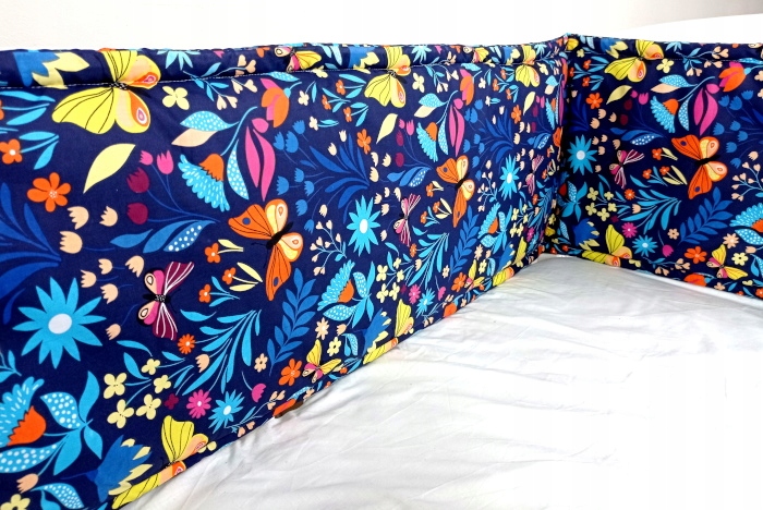 Farebný chránič postele 30 cm x 360 cm