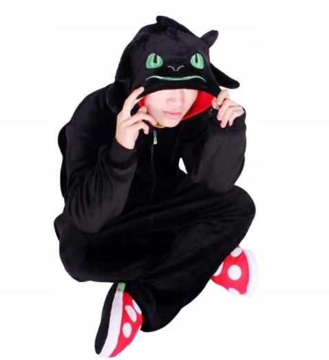 Kostým, maska - Lemur onesie Metrys Tracksuit Kigu-Rumi l