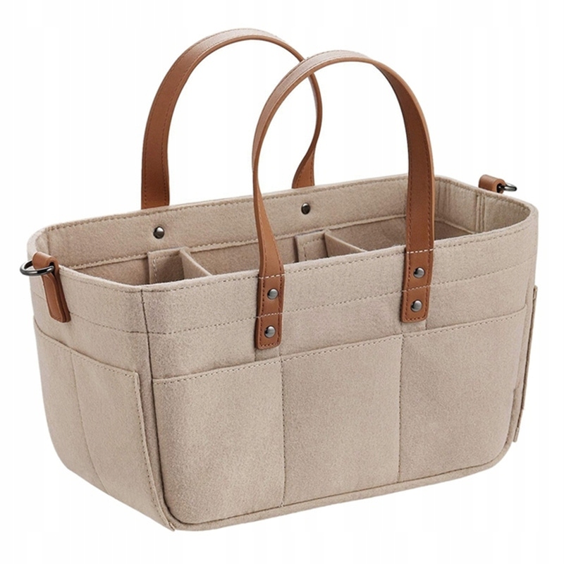 Batoh na kočík - Organizátor Bag Felt Basket pre dieťa, máme plienky veľké príslušenstvo XXL