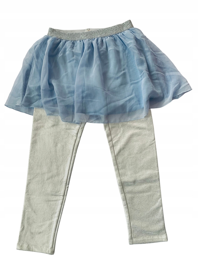 Legíny - OVS tepelné legíny s sukňou 122 cm/6-7