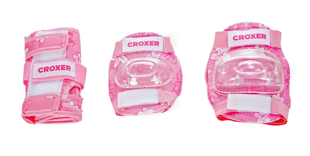Croxer Fiber Pink S Ochrany - Set