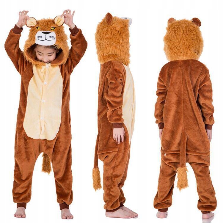 Pyžamo, župán - Onesie (kombinézy) Chember 120 Orange