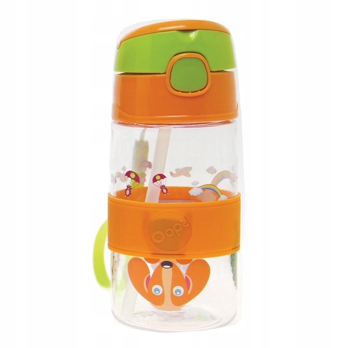 Detský desiatový box, fľaša - Oops Tritan Bidon 400 ml mesto