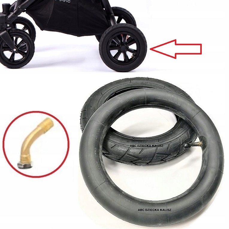 Koleso, pneumatika na kočík - Pneumatika + vnútorná trubica pre Valco Snap 4 Sport Sport