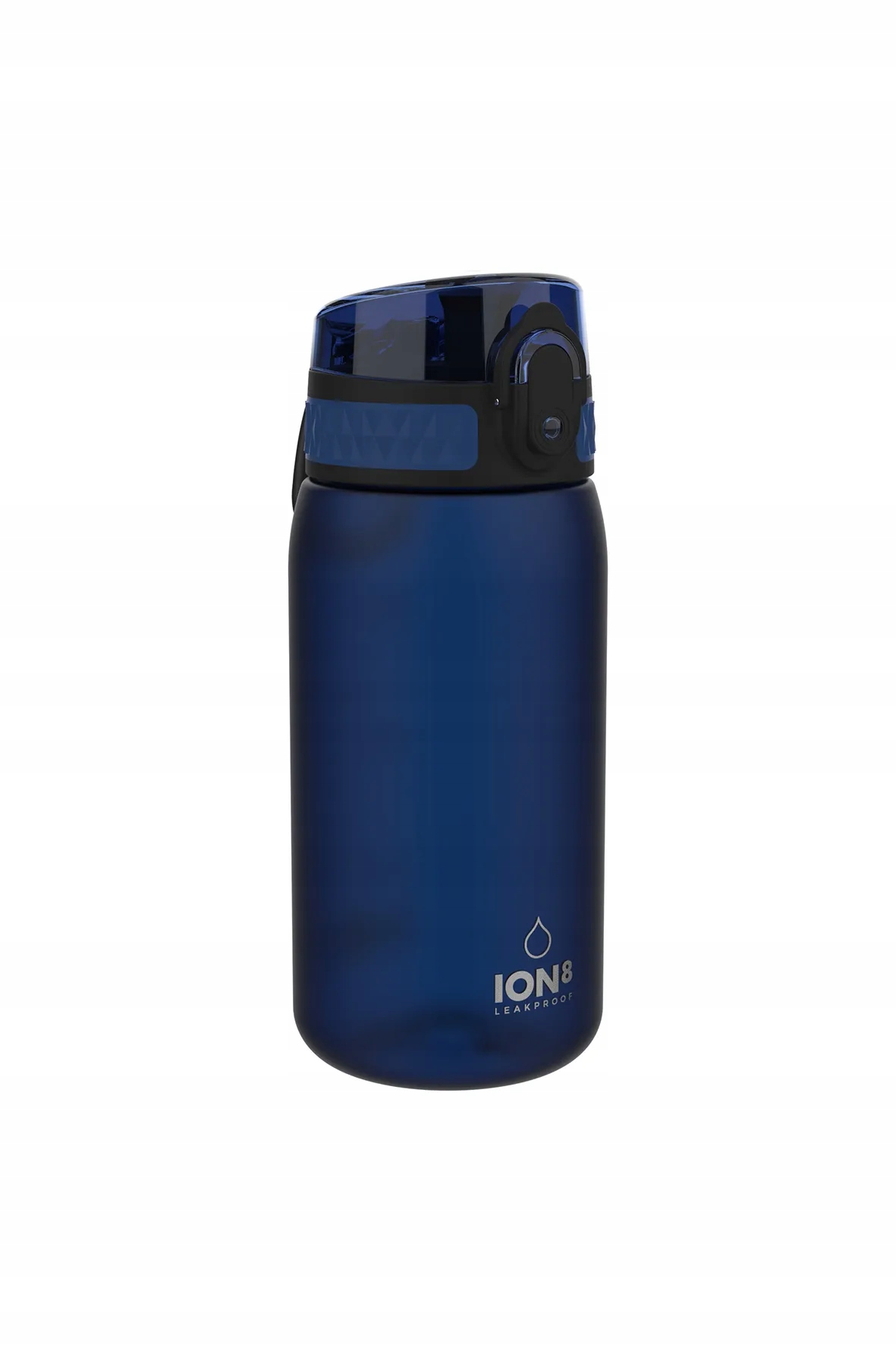 Detský desiatový box, fľaša - Originálna fľaša na fľašu s vodou Navy modrý Ion8 0,4 l