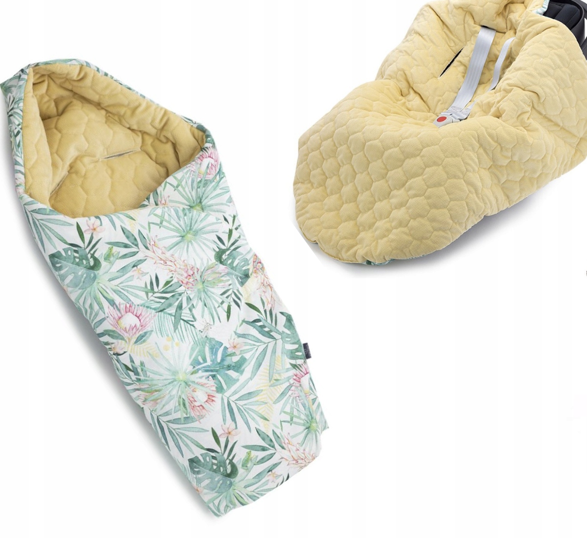 Deka do autosedačky Warm Swaddle Aloha Makaszka