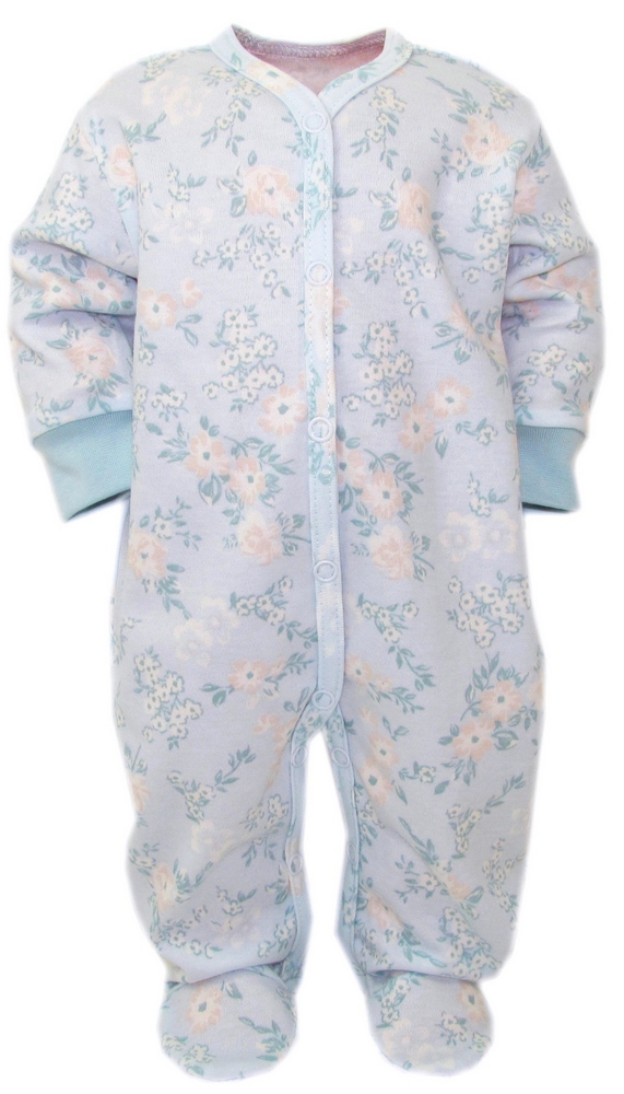 Dojčensky overal - PAJACKEK Kaia-Baby 74 biela, šedá, tyrkysová, zelená