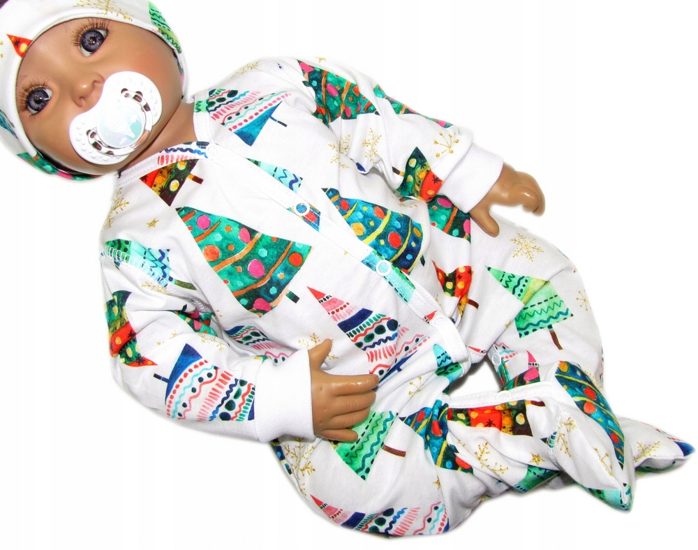 Dojčensky overal - PAJACKEK Kaia-Baby 62 biela, červená, námornícka modrá, zelená
