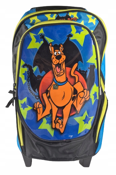 Aktovka - Batoh školy Paso na kolieskach Scooby-Doo