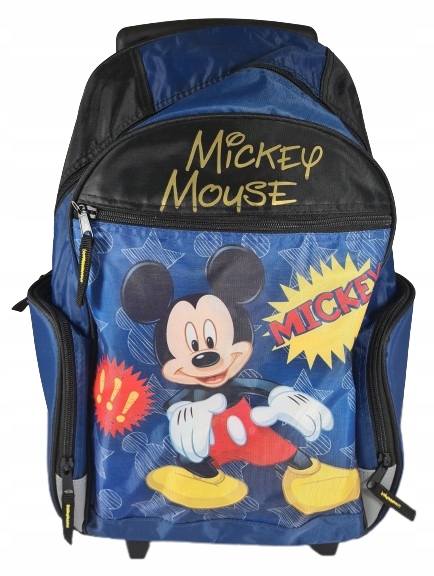 Aktovka - Paso School Bag School Batoh na kolieskach Mouse Me