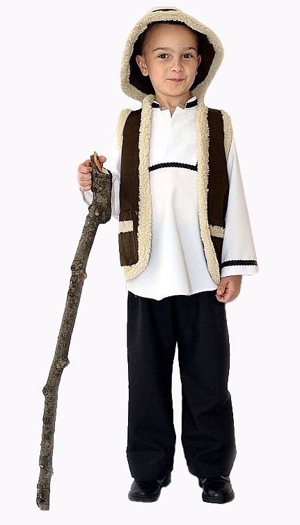 Kostým pre chlapca- Shepherd Set 122 Shepherds, Nativity Play, Outfit
