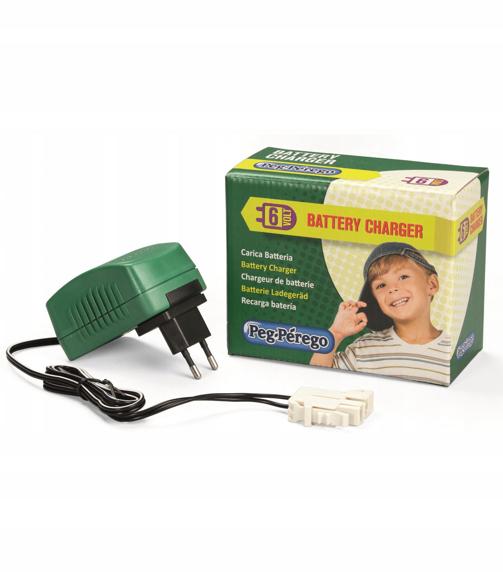 PEG Perege nabíjačka 6V elektrické vozidlá