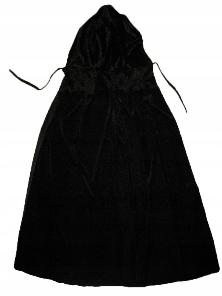 Kostým, maska - Kapucňa s čiernou velor 150 cm