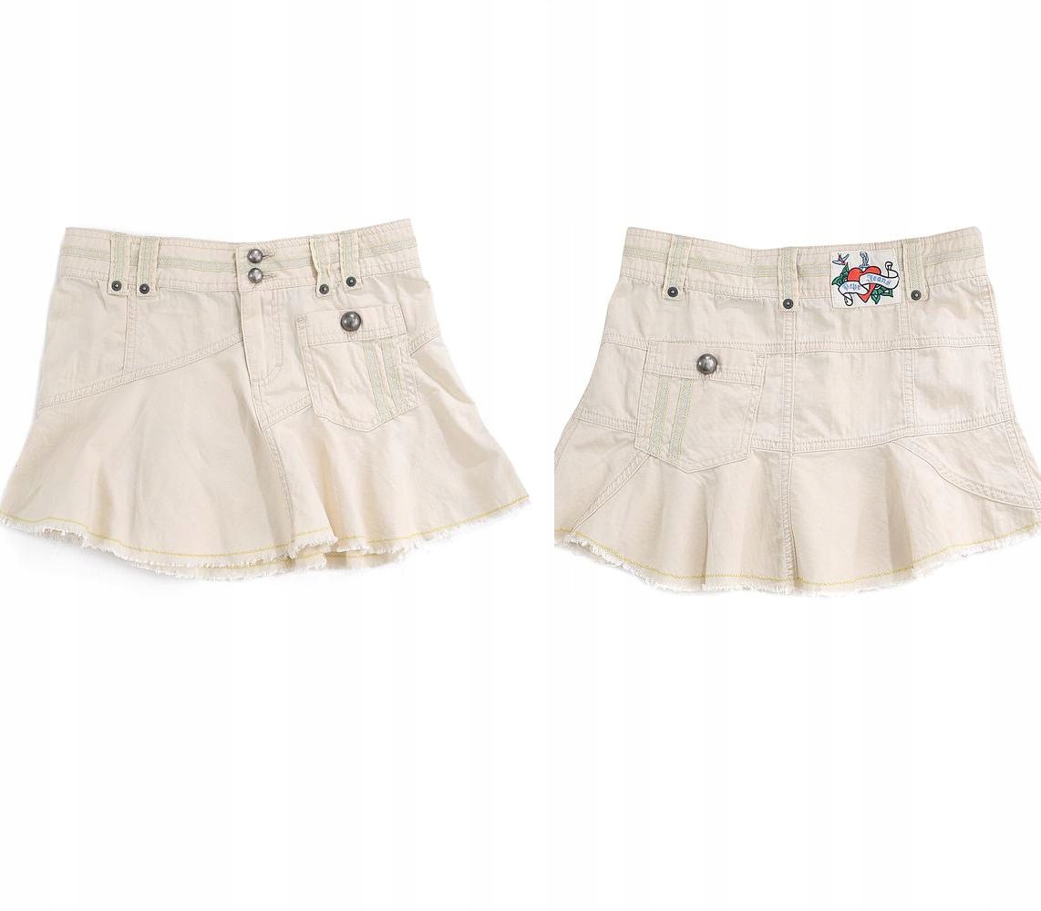 Pepe Jeans Light Béžová sukňa vrecko (14-15L)