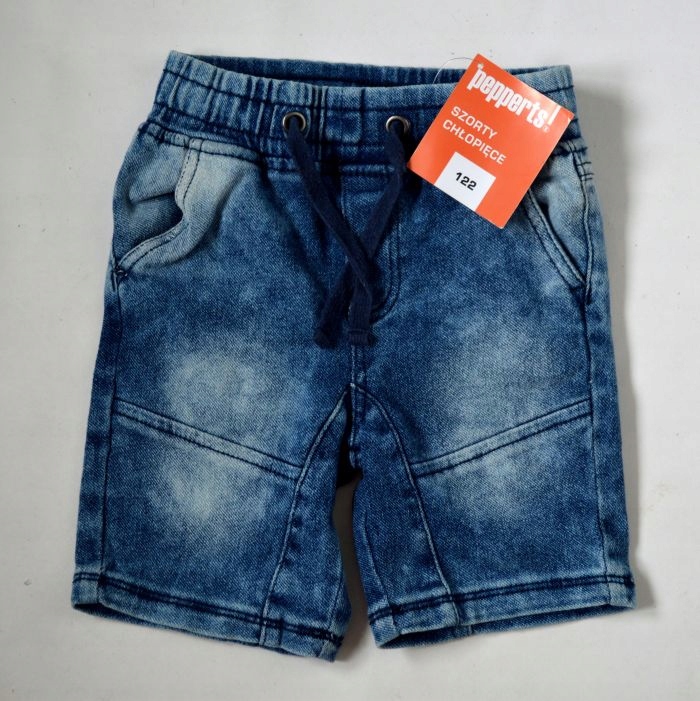 Detská košeľa - Krátke korenia 122 NAVY BLUE TREATS