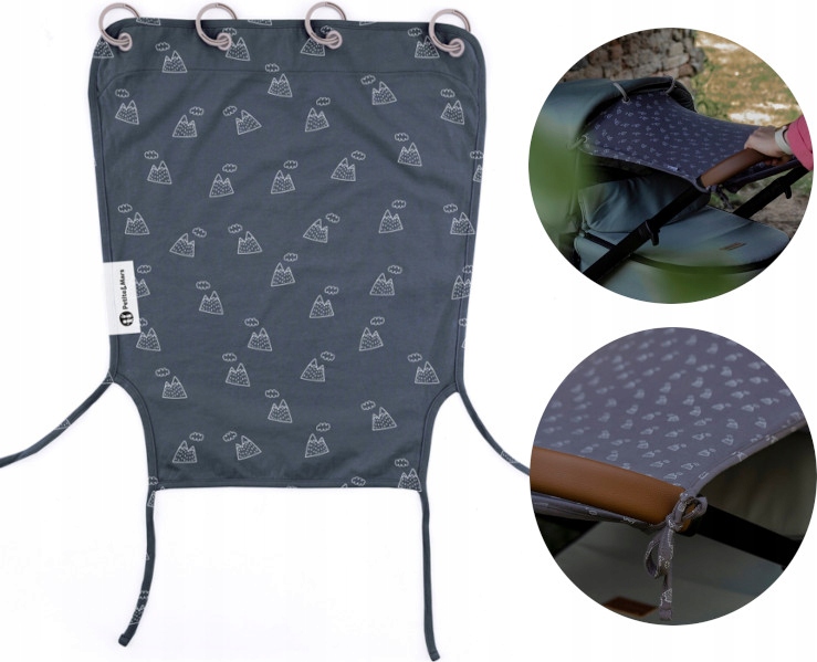 Vanička na kočík - Petite & Mars Sun Visor pre vozík 45x51
