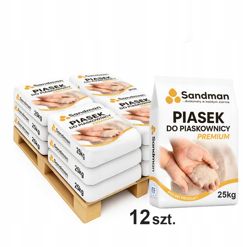 Piesok do pieskoviska Sandman, čistý, certifikovaný, 300 kg